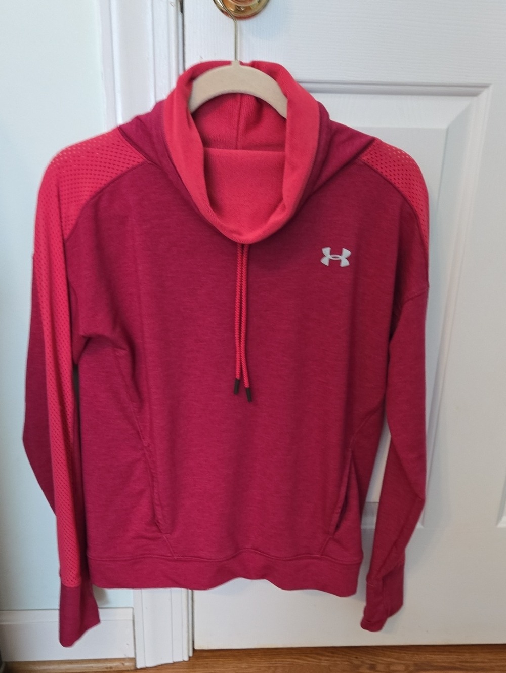 Under Armour Women's Raspberry Cowl Neck Pullover